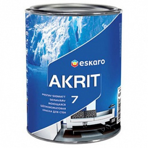 Фарба Eskaro Akrit 7 білий 9,5 л 12,3 кг