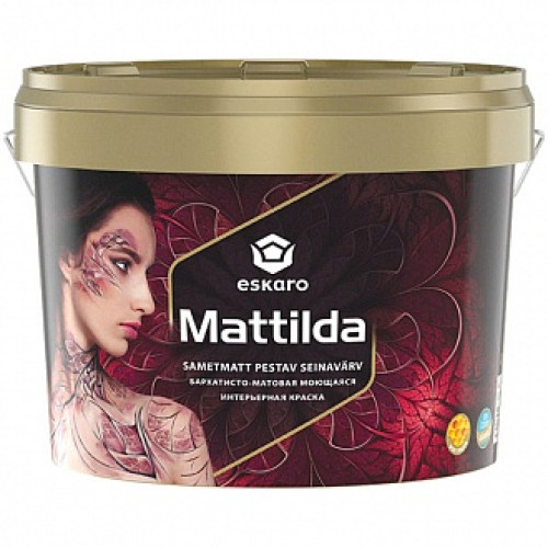 Фарба Eskaro Mattilda білий 9,5 л 13 кг