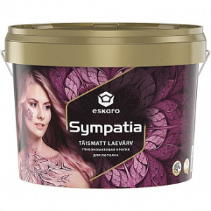 Фарба Eskaro Sympatia білий 9,5 л 12,8 кг