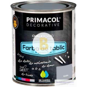 Фарба грифельна PRIMACOL DECORATIVE сірий 0.75 л