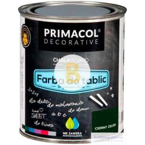 Фарба грифельна PRIMACOL DECORATIVE зелений 0.75 л