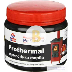 Фарба ІРКОМ термостійка +700°C золото мат 0,35л