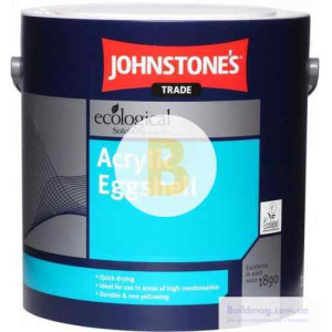Фарба Johnstone's Acrylic Eggshell білий 2,5 л