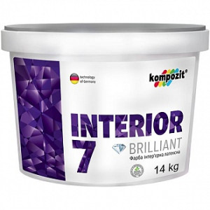 Фарба Kompozit Interior 7 (база А) білий 1,4 кг