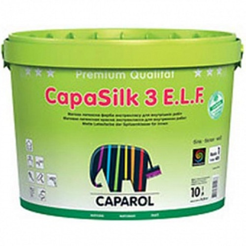Фарба латексна Caparol CapaSilk 3 E.L.F. B1 білий 10л