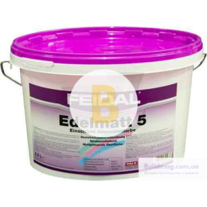 Фарба латексна Feidal Edelmatt 5 шовковистий мат білий 2,5 л