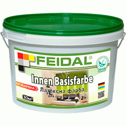 Фарба латексна Feidal Innen Basisfarbе мат база під тонування 0.75 л