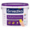 Фарба латексна Sniezka Mattlatex мат білий 10л 14кг