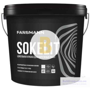 Фарба латексна водоемульсійна Farbmann Sokelit LA мат білий 2,7л