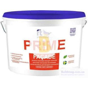 Фарба латексна водоемульсійна FT Professional Prime Facade Base A білий глибокий мат 3 л