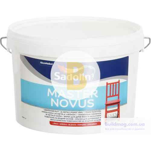 Фарба Sadolin Master Novus 70 BW білий глянець 2,5 л