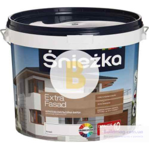 Фарба Sniezka Extra Fasad (колерування) база під тонування 15 л 20 кг