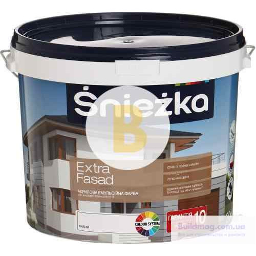 Фарба Sniezka Extra Fasad (колерування) база під тонування 15 л 20 кг