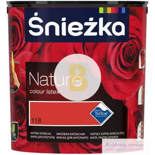 Фарба Sniezka Nature 118Т малиновий сад 2,5 л