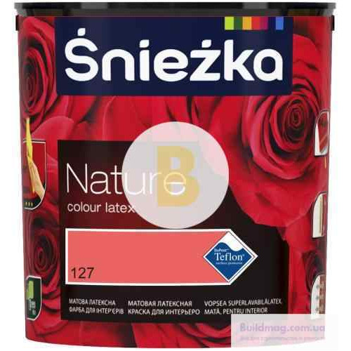 Фарба Sniezka Nature 127Т соковитий грейпфрут 2,5 л