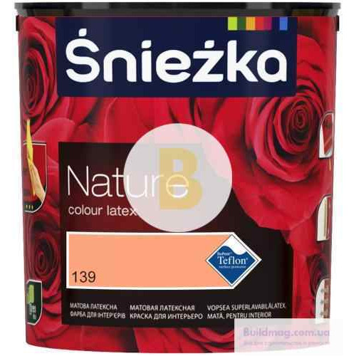 Фарба Sniezka Nature 139Т соковитий абрикос 2,5л