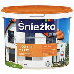 Фарба Sniezka Optimal Fasad білий 5 л