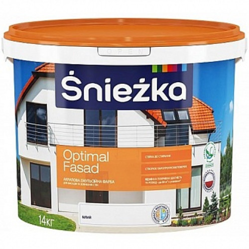 Фарба Sniezka Optimal Fasad білий 5 л