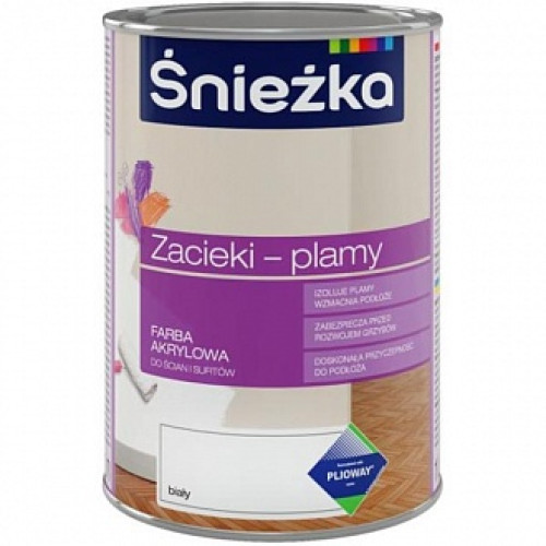 Фарба Sniezka Zacieki-plamy білий 0,4 л