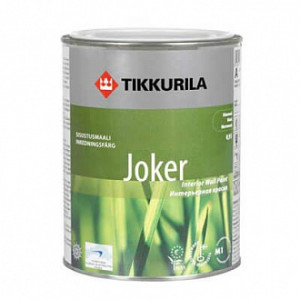 Фарба TIKKURILA Joker, база А білий 0,9 л 1,2 кг