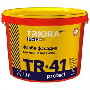 Фарба Triora TR-41 protect білий 10л