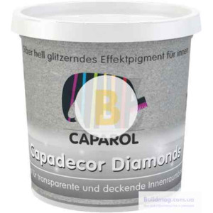 Гліттер Caparol Capadecor Diamоnds 75 г сріблястий
