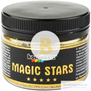 Гліттер Kompozit MAGIC STARS золото 0,06 кг