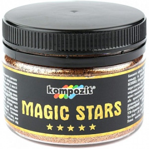 Гліттер MAGIC STARS Kompozit бронзовий