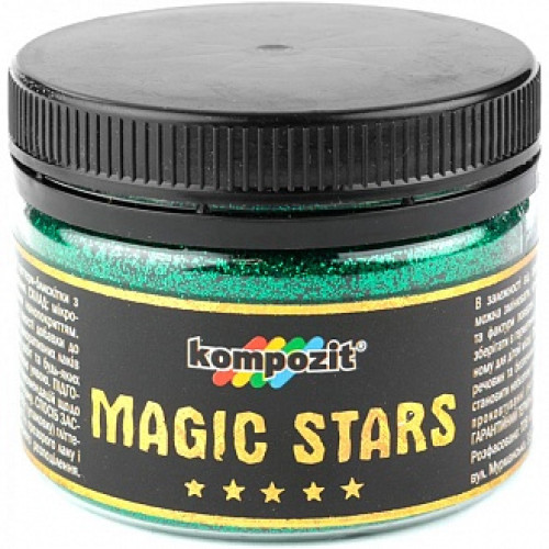 Гліттер MAGIC STARS Kompozit смарагд