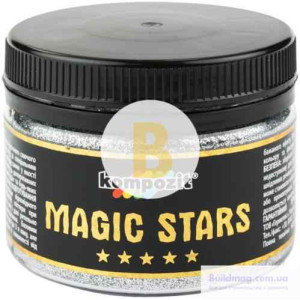 Гліттер MAGIC STARS Kompozit срібний