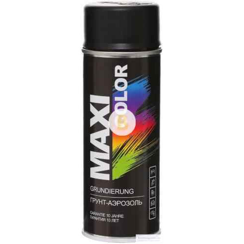 Грунт аерозольний Maxi Color чорний 400 мл