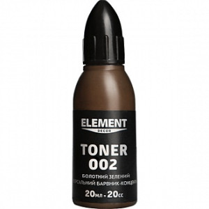 Колір Element Decor Toner болотяний зелений 20 мл