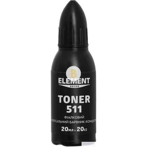 Колір Element Decor Toner фіалковий 20 мл