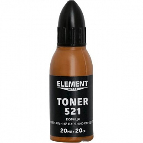 Колір Element Decor Toner кориця 20 мл