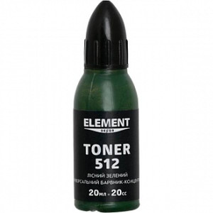 Колір Element Decor Toner лісовий зелений 20 мл