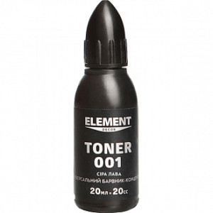 Колір Element Decor Toner сіра лава 20 мл