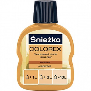 Пігмент Sniezka Colorex бежевий 100 мл