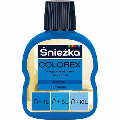 Пігмент Sniezka Colorex блакитний 100 мл
