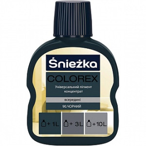 Пігмент Sniezka Colorex чорний 100 мл
