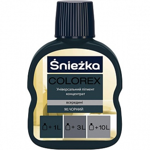 Пігмент Sniezka Colorex чорний 100 мл