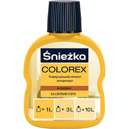 Пігмент Sniezka Colorex горіх світлий 100 мл