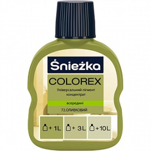 Пігмент Sniezka Colorex оливковий 100 мл