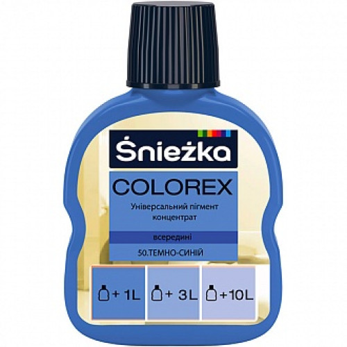 Пігмент Sniezka Colorex темно-синій 100 мл