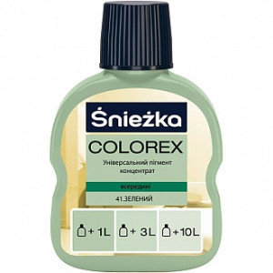 Пігмент Sniezka Colorex зелений 100 мл