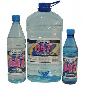 Розчинник 647 Блиск 0,75 л