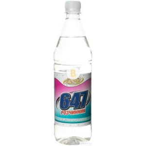 Розчинник 647 Блиск 0,8 л