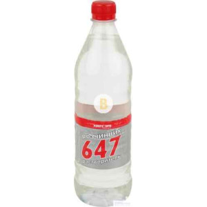 Розчинник 647 ХімреZерв Вага: 0.65 кг