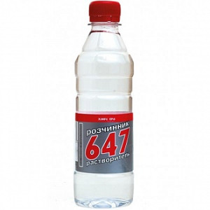Розчинник 647 (скло) ХімреZерв Вага: 0.82 кг