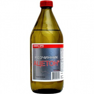 Розчинник Ацетон+ ХімреZерв 1 л