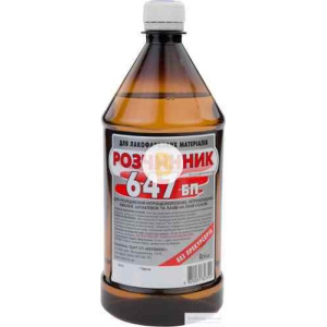 Розчинник БП 647 Velvana 0,8 л